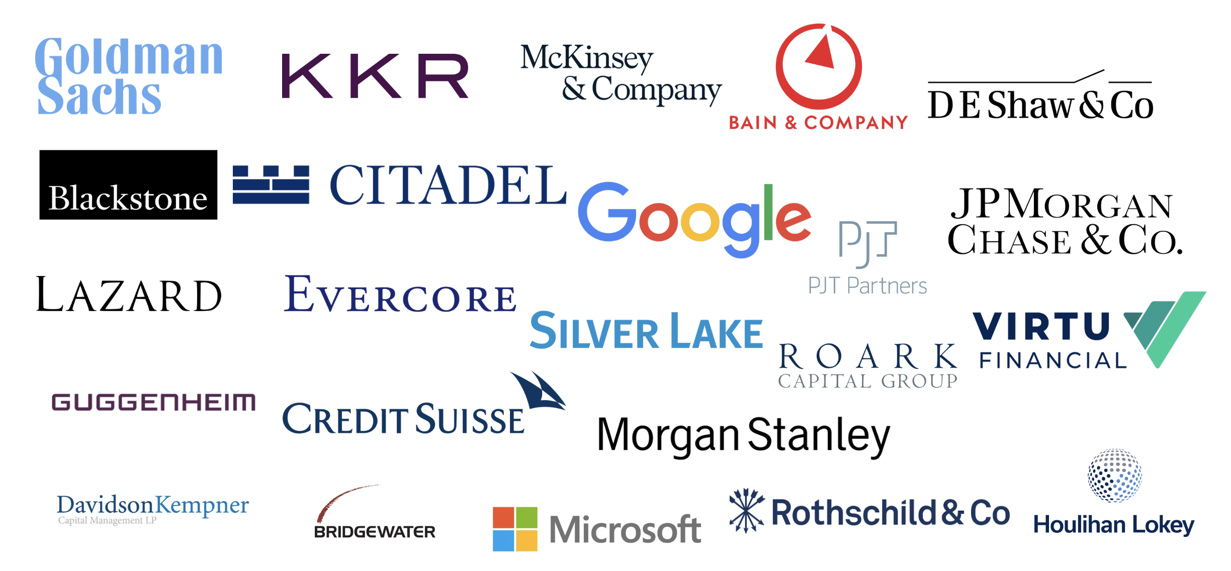 Company placement logos